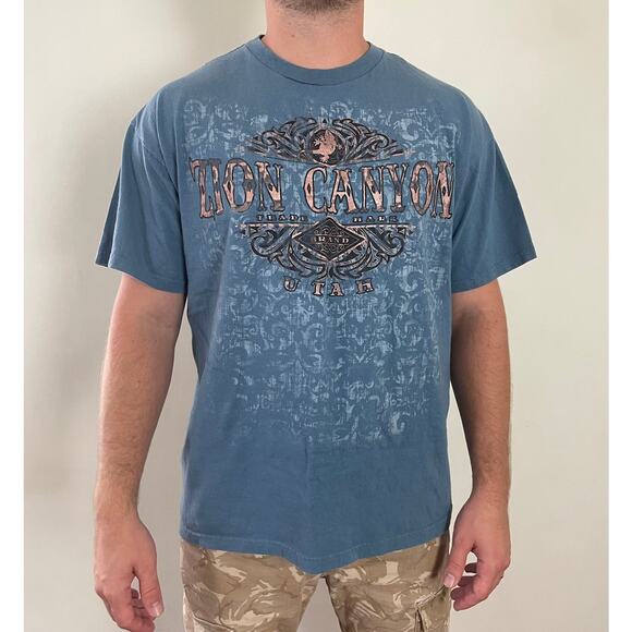 Zion Canyon Y2K Utah T Shirt - Picture 1 of 4